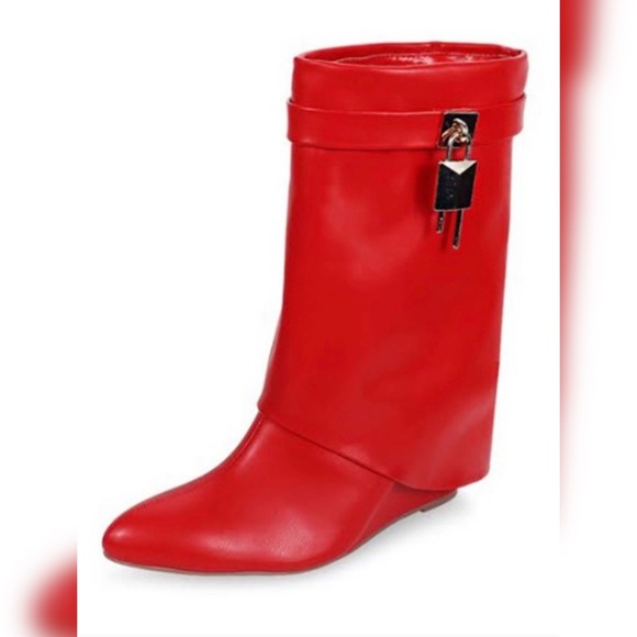 Shoe Game Sick Baddie Calve Boots - Picture 2 of 7